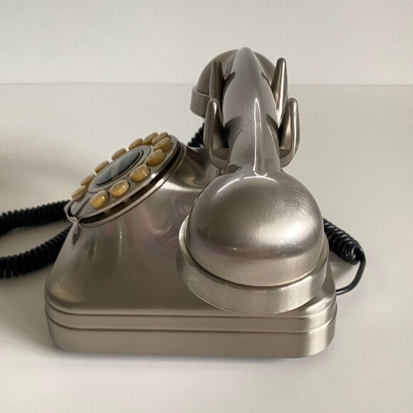 Pottery Barn Vintage Retro Grand Push Button Desk Phone​ - Picture 6 of 13